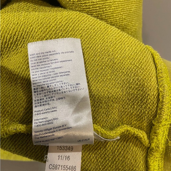 3 for $30_ Tommy Hilfiger Boy yellow cotton sweater - Picture 15 of 16